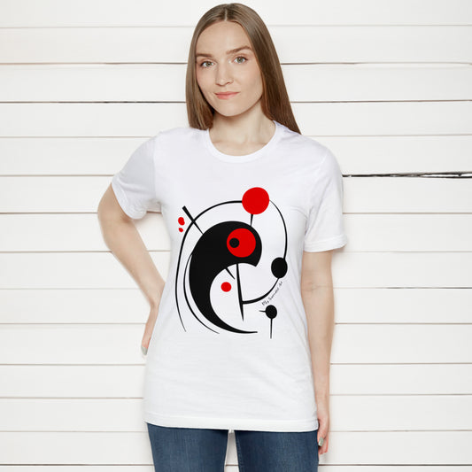 Curious Fish Premium Unisex Short & Long-sleeves T-shirts, Joan Miro's Surrealist Art, Mothers Day Gift, Catalan Art, Spanish Surrealism, Under 20 dollars gift, under 20 pounds gift, Joan Miro shirt, gift for dad, mothers day, artistic gift