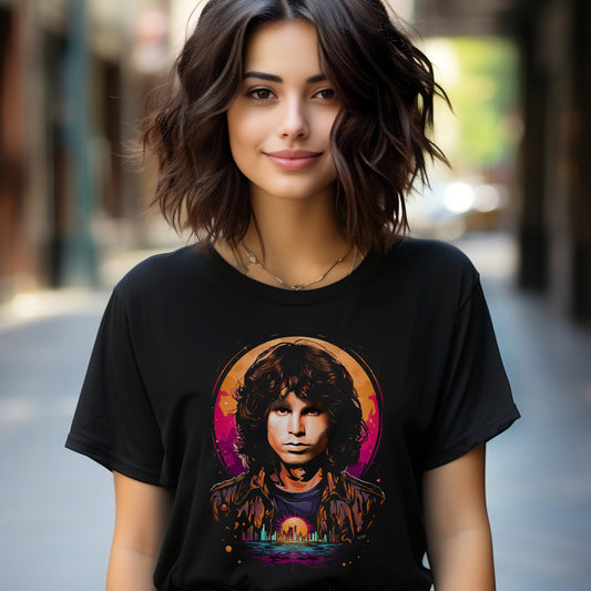 Morrison's Fantasy Premium Unisex T-shirt seventies Music eighties Music Urban Style Music Tees Legendary T-shirt Singer Rock Tees The Doors Tee, Gifted Musician, gift for her, gift for him, rock gift, mothers day gift